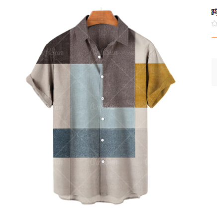 VEXOR: Camisa Short-Sleeved 3D Print