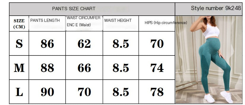 Pantalones de yoga para embarazadas, leggings de maternidad de algodón