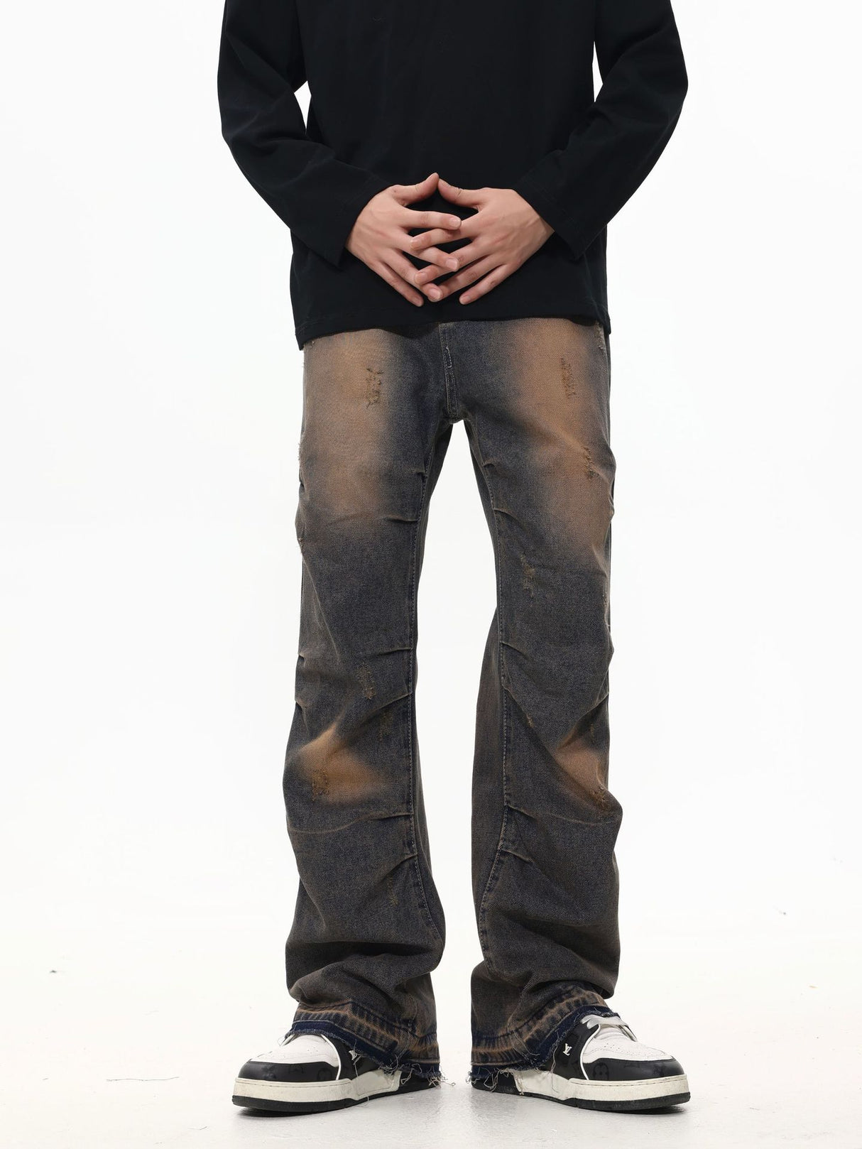 Pantalones vaqueros lavados