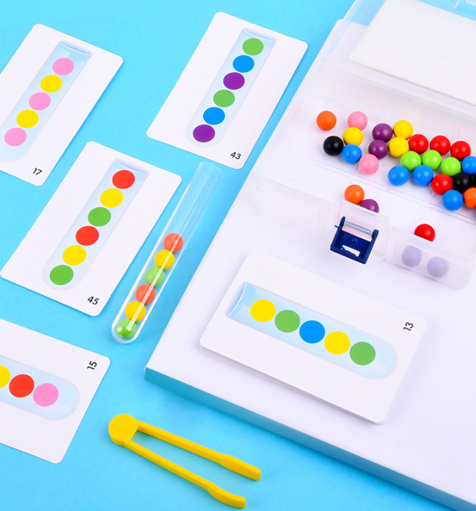 Juguete educativo concentración y motricidad fina