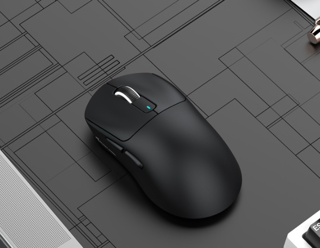 Mouse gamer inalámbrico Kysona M600 blanco 26000 DPI 6 botones