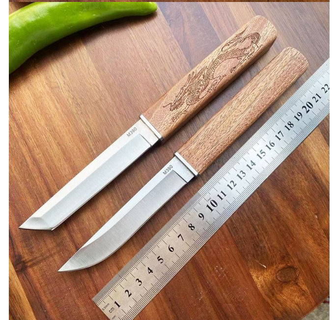 Cuchillo Doble Filo Pequeño para Cocina y Uso Diario