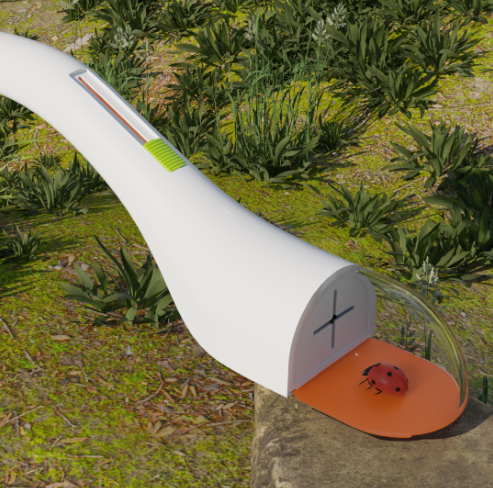 Kit observador y atrapamoscas para niños