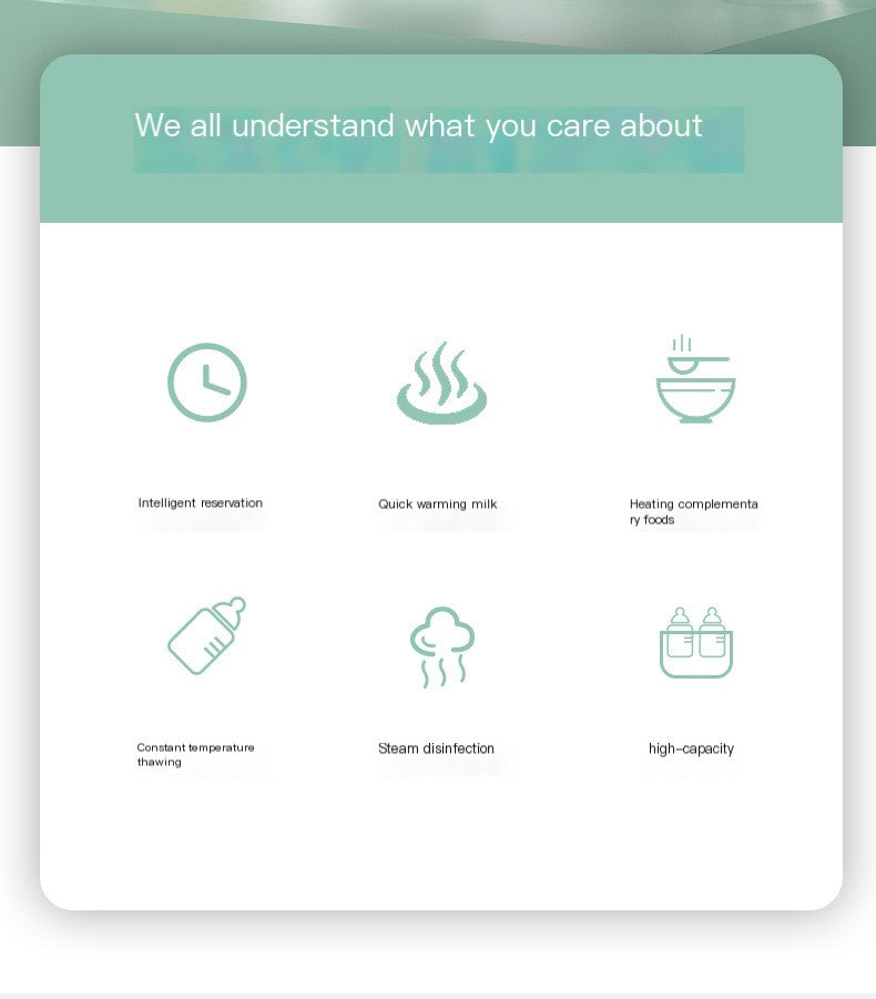 Biberón con termostato automático