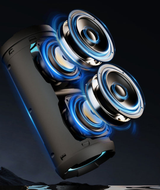 Bocina Bluetooth portátil Ortizan 40W IPX7 resistente agua