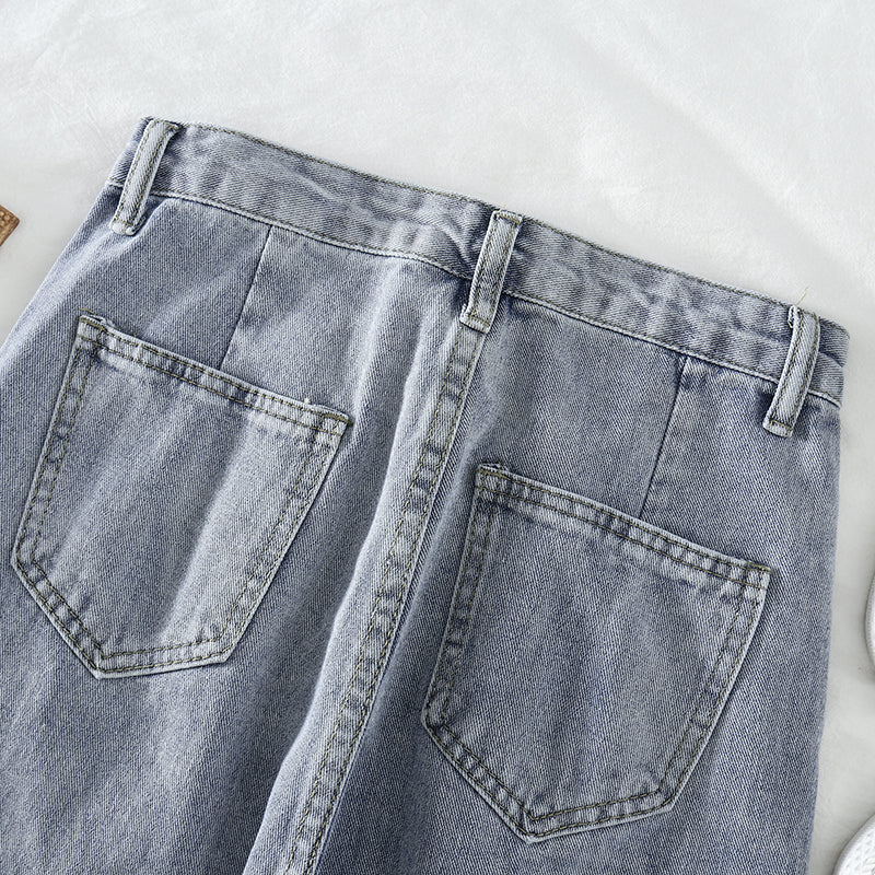 VALEN: Jeans de Silueta Relajada High-Waist