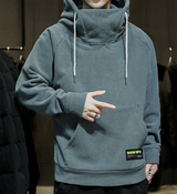 Sudadera Canguro para Hombre con Gola Alta