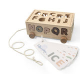 Quiosco de música Montessori de madera AldenCorner™