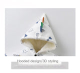 Capa Impermeable Infantil con Diseño de Dinosaurio