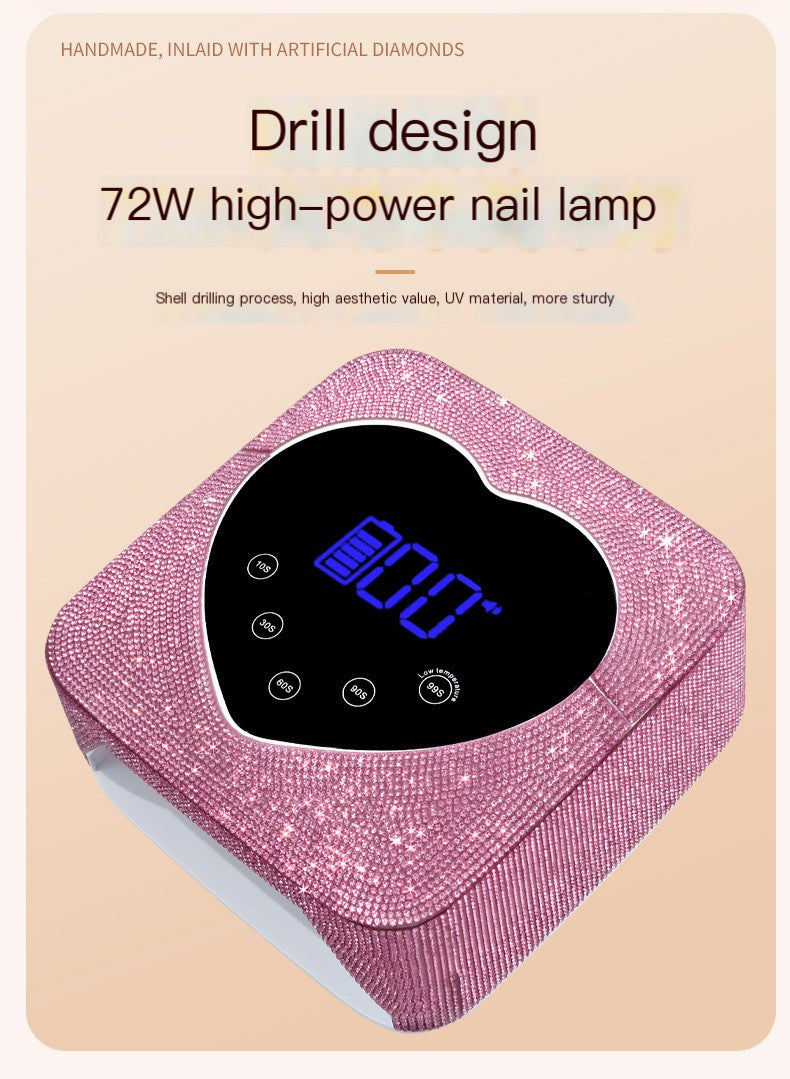 Lámpara UV para uñas gel secado rápido