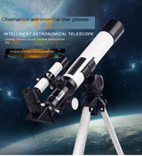 Telescopio astronómico con trípode ajustable - SkyVista UltraZoom 6000X