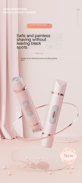 Depiladora eléctrica 2 en 1 – afeitadora y epiladora