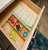 Organizador de bambú