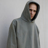 RADICAL: Sudadera de Algodón Pesado con Capucha y Silueta Loose para Hombre