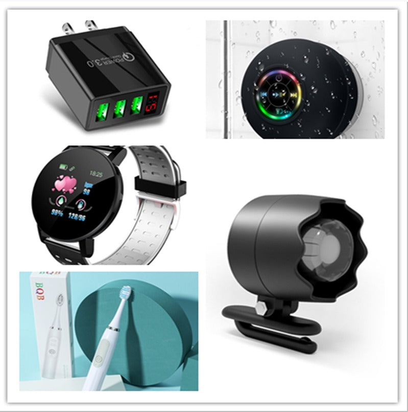 Altavoz Bluetooth LED Impermeable para Ducha