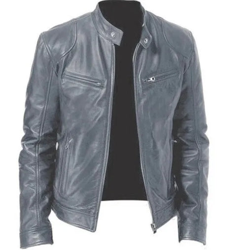 https://ae01.alicdn.com/kf/S577008c2cc694b368a3c5804789fdd10h/2023-Fashion-Mens-Leather-Jacket-Slim-Fit-Stand-Collar-PU-Jacket-Male-Anti-wind-Motorcycle-Lapel.jpg_640x640.jpg