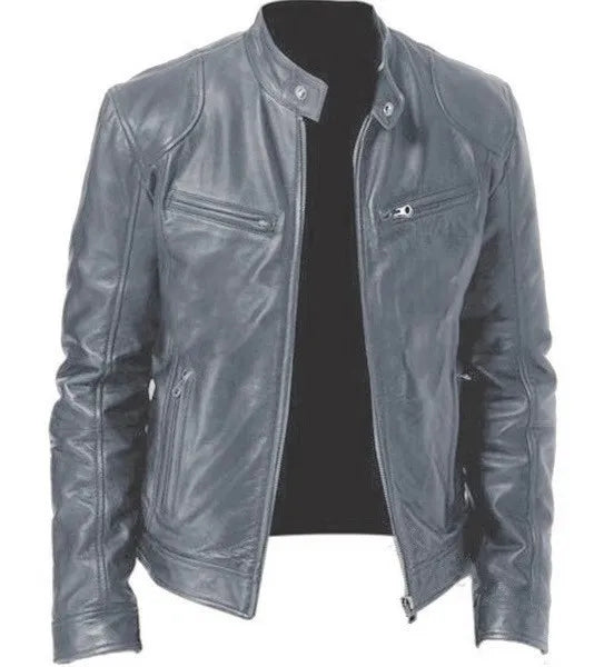 https://ae01.alicdn.com/kf/S00ca50007bbf453caf3e81a106d7d95cK/2023-Fashion-Mens-Leather-Jacket-Slim-Fit-Stand-Collar-PU-Jacket-Male-Anti-wind-Motorcycle-Lapel.jpg