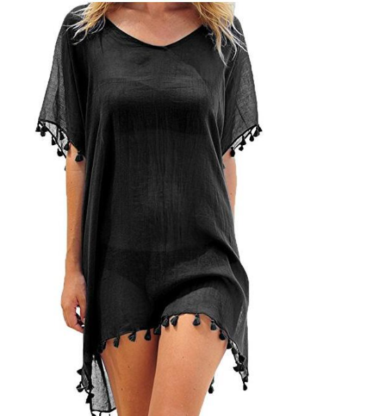 Blusa exclusiva de gasa holgada
