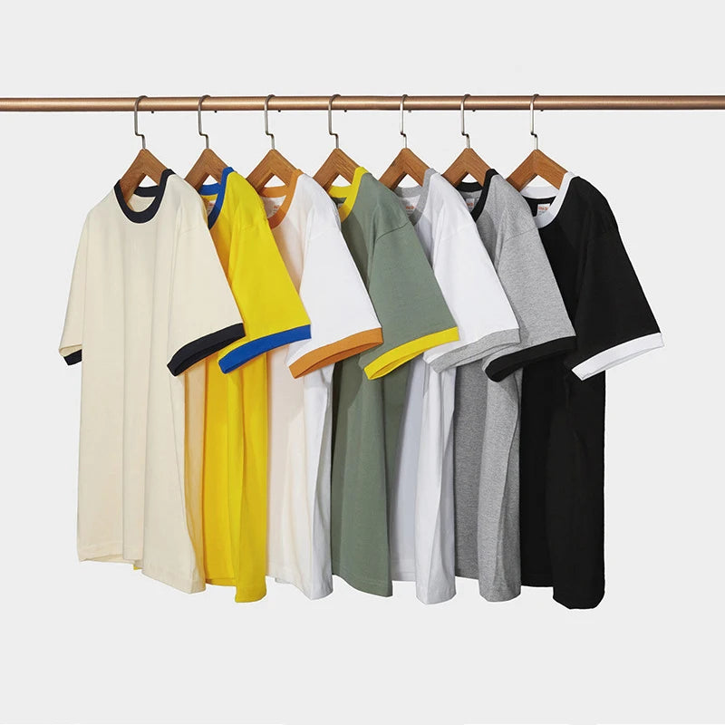 https://ae01.alicdn.com/kf/Sc07afd2eb58c4f52b9cf88aee96e3c95N/230G-M-Cotton-Japan-Style-Simple-Basic-T-shirt-Retro-Patchwork-Short-Sleeve-Loose-Casual-Tops.jpg