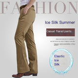 Pantalones acampanados de corte de bota para hombre