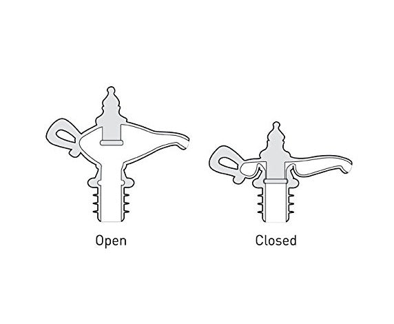 Tapa y Dosificador para Botella Tipo Lámpara Aladdin