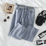 VALEN: Jeans de Silueta Relajada High-Waist