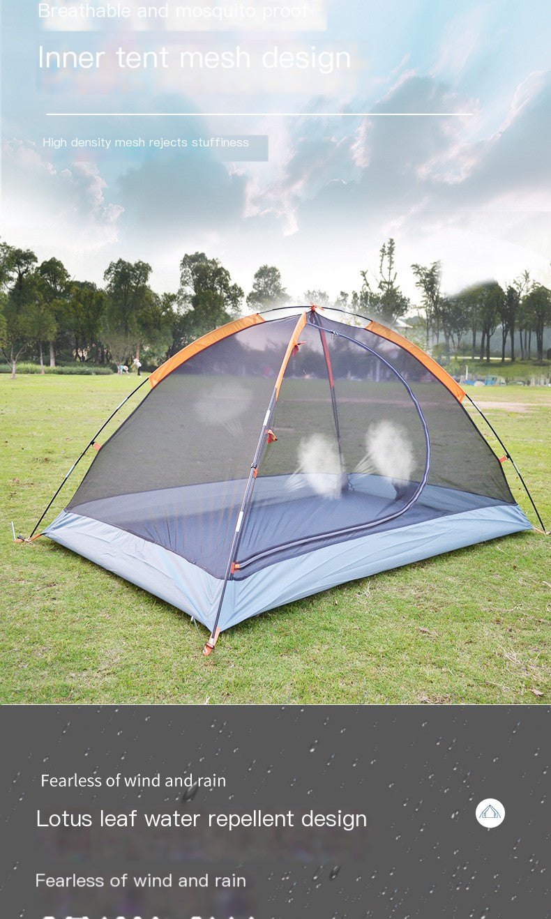 Tienda de campaña fácil de montar para 4 personas - Verde oliva