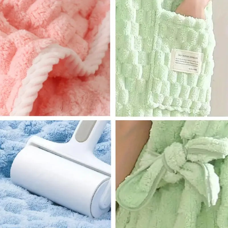 Falda de Baño Absorbente Yunduoge -  Vellón Coral para Niñas y Hogar (95x150 cm)