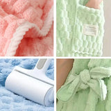 Falda de Baño Absorbente Yunduoge -  Vellón Coral para Niñas y Hogar (95x150 cm)