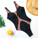 Aura: Traje de Baño de Una Pieza & Inserciones de Malla
