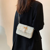 ELEVANI: Bolso Bandolera de Textura Entrelazada