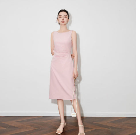 Vestido middi sin mangas