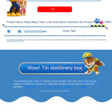 Estuche de lápices multicapa con dibujos de la Patrulla Canina