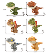 Juguete dinosaurio que muerde dedos