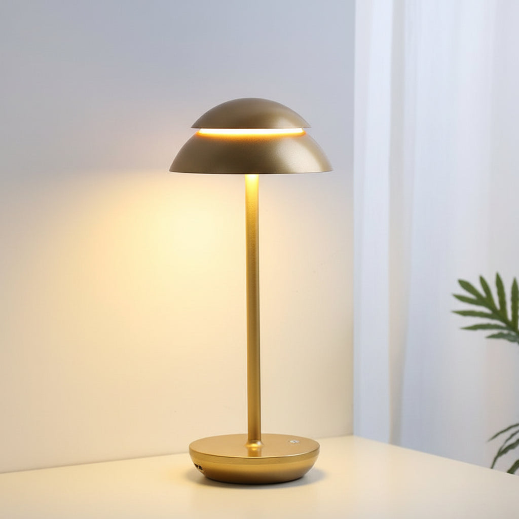 Lámpara de Mesa Minimalista Nórdica para Uso en Casa y Exteriores