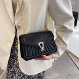 RAZA: Bolso Bandolera Minimalista con Cadena Elegante