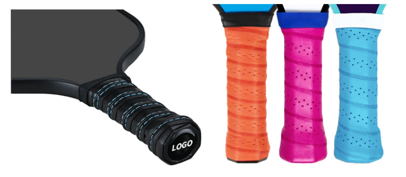 Raqueta de Pickleball Estilo JOOLA con Borde Gris y Funda Protectora