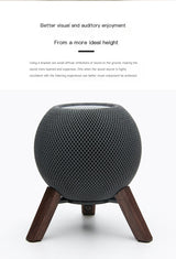 Soporte de madera para altavoz