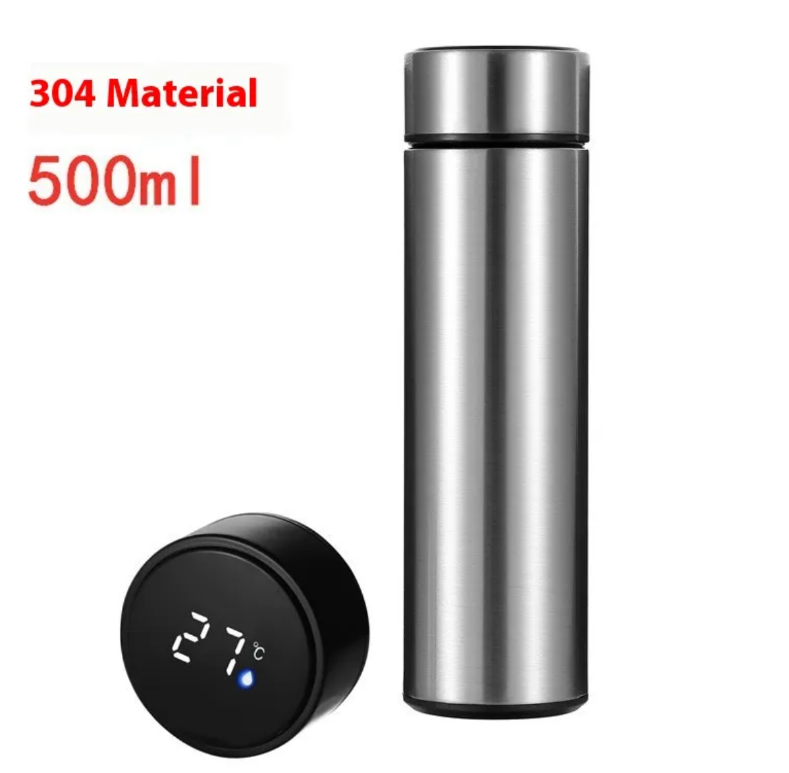 Termo Inteligente con Pantalla LED de Temperatura
