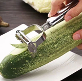 Rallador y pelador de verduras - Acero inoxidable