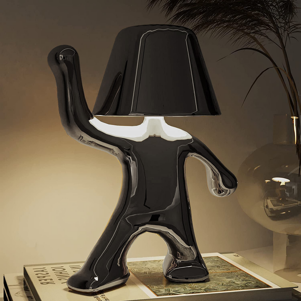 Lámpara Nocturna Recargable y Decorativa