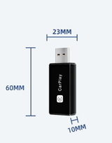 Adaptador inalámbrico Apple CarPlay / Android Auto para cualquier auto