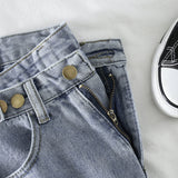 VALEN: Jeans de Silueta Relajada High-Waist