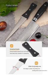 Afilador de cuchillos de diamante, acero de afilar, superficie curva para cuchillos, tijeras, piedra de afilar, herramienta de cocina