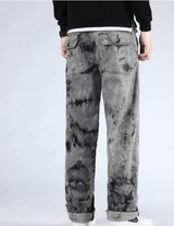 Pantalones de skate holgados y elegantes de talla grande para hombre