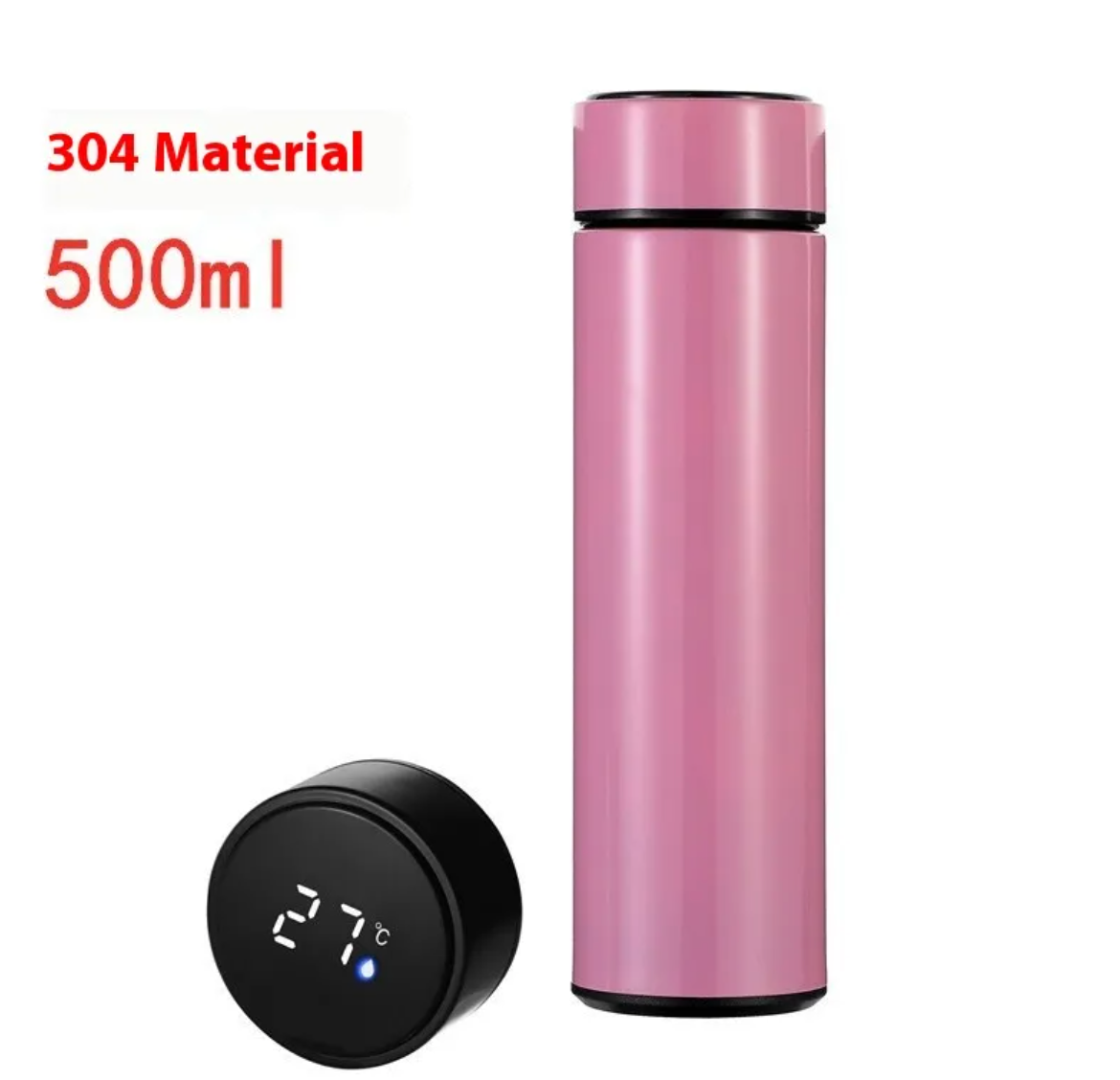 Termo Inteligente con Pantalla LED de Temperatura