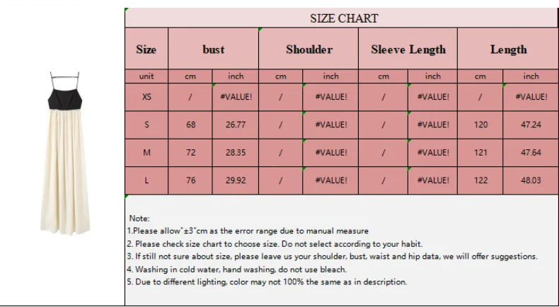 Vestido de fiesta con tirantes de algodón y lino con costuras relajadas y estilo informal de moda transfronteriza