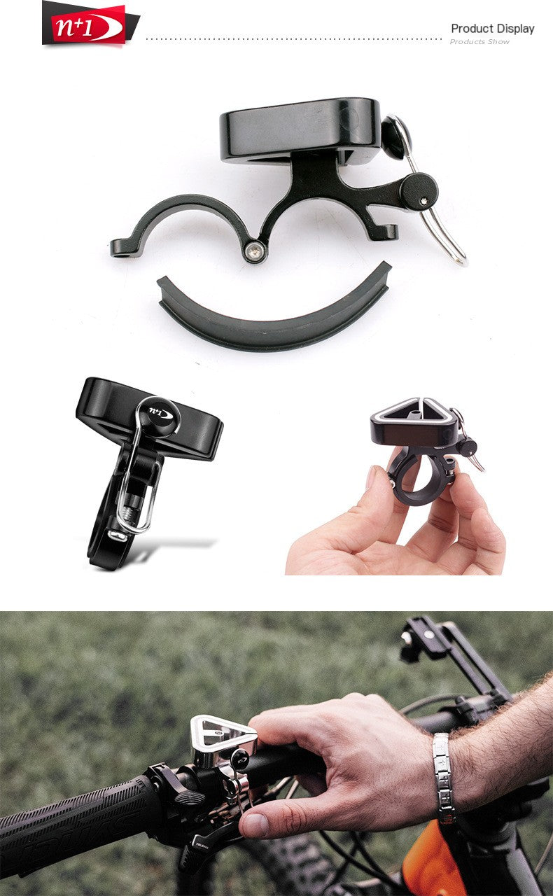 Timbre de Cobre Puro para Bicicleta N+1 B733 con Base Triangular CNC