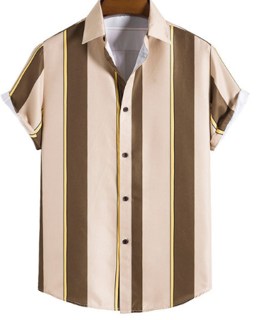 LINEO: Camisa Slim Fit de Rayas