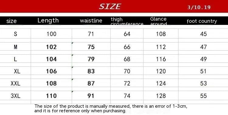 Vaqueros anchos estampados de tendencia para hombre